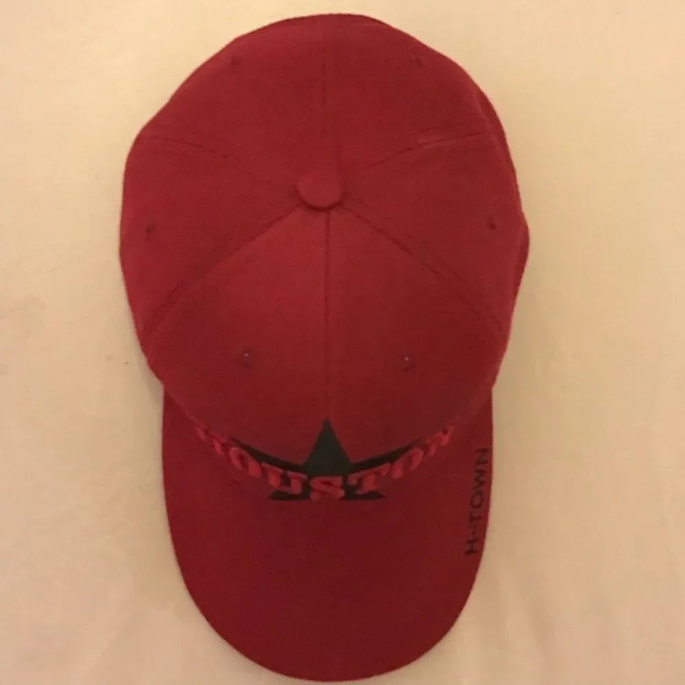Big Bear Headwear Houston TX Red Star Baseball Hat